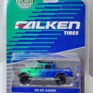 1:64 Series 2021 JEEP GLADIATOR green blue 4 Car Diecast Alloy Model Toys