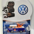 1:64 1969 VOLKSWAGEN TYPE 2 Car blue Series Diecast Metal Alloy Model Toys