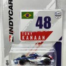 1:64 2021 NTT Indy Racing Series 48 blue Car Diecast Metal Alloy Model Toys
