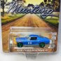1: 64 1968 Ford Mustang GT Fastback Race blue Car 00 model Collection