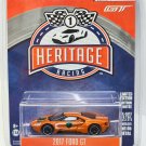 1:64 2017 Ford GT orange Car racing Diecast Alloy Model Toys For Gift Collection
