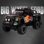 1:28 Ford Raptor F150 Big Wheel black Car Alloy With Sound Light Pull Back Toy