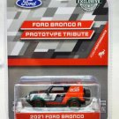 1:64 All Series 2021 Ford Bronco orange Car Diecast Alloy Model Toys Collection