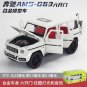 1:22 Mercedes Benz AMG G63 White car Simulation Alloy Sound Light Pull Back Toy