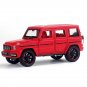 1:22 Mercedes Benz AMG G63 Red car Simulation Alloy Sound Light Pull Back Toy