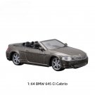 1:64 BMW 645 Ci Cabrio grey Car Series Diecast Metal Alloy Model toys collection
