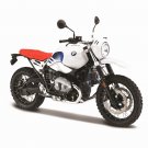 1:18 BMW GS original white motorcycle authorized simulation alloy model toy