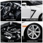1:18 2009 Nissan GTR R35 white car alloy simulation collection Diecasting toy