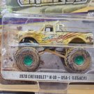 1:64 1970 CHEVROLET K 10 USA 1 LEGACY Green car machine version