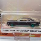 1:64 STUART ADAMS 1969 Chevrolet CAMARO Bumblebee Tailcoat black green car