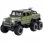 1:28 G63 6X6 AMG Tyre Off Road green Car Vehicle Alloy Diecasts Model Toy