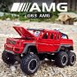 1:28 G63 6X6 AMG Tyre Off Road red Car Vehicle Alloy Diecasts Model Toy