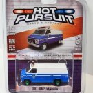 1:64 1987 GMC Vandura Series blue green Car Diecast Metal Alloy Model Toy