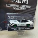 1: 64 1969 Chevrolet CAMARO white Green car models Machine Collection
