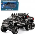 1:28 Ford Raptor F150 pickup Black car model big foot truck sound and light toy