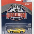 1:64 2017 Ford GT yellow Car racing Diecast Metal Alloy Model Toys Collection