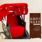 1:12 Alloy Classic Retro Old Jinrikisha Diecasts Human Tricycles red Car Handcart