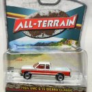 1:64 1984 GMC S 15 sierra red white Car Diecast Metal Alloy Model Toys Collection