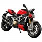 1:12 DUCATI Streetfighter S red motorcycle original simulation alloy model toy