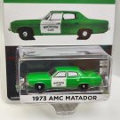 1: 64 1973 AMC Bullfighter  Taxi Fare Master Collection models of green black car