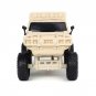 1:64 Hummer H2 model 2003 Bigfoot Matte Beige car decoration model Collection