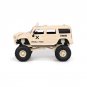 1:64 Hummer H2 model 2003 Bigfoot Matte Beige car decoration model Collection