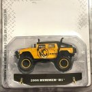 1:64 Hummer H1 model 2006 Bigfoot Yellow car decoration model Collection