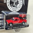 1: 64 1991 GMC Sonoma Extended Edition 1920 Indian Scout Centennial models red car