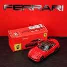 1:64 Ferrari 599 GTO High Simulation red Car Diecast Metal Alloy Model toy