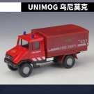 1:43 Mercedes Benz Unimog Fire Dept Truck red Car Alloy Model Diecasts Metal Toy
