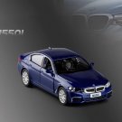New 1:36 BMW m550 blue Car Model Alloy Diecasts Vehicles Toy Collection