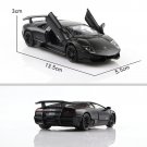 1:36 Alloy Car Matte Black Series Murcielago LP670 4 Model Diecasts Toy Vehicles