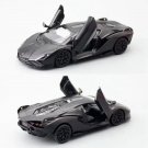 1:36 Alloy Car Matte Black Series Lamborghini Sian Model Diecasts Toy Vehicles