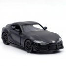 1:36 Alloy Car Matte Black Series TOYOTA Supra GT Model Diecasts Toy Vehicles