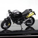 1:18 Simulation Portable Offroad Vehicle Model Motorcycle Black Ducati Toy