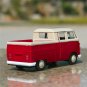 1:36 Volkswagen T1 Double Cabin Pickup red Car Alloy Model Simulation Diecast Toy