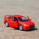 1:36 Mitsubishi Lancer Evolution X Alloy red Car Model Diecast Simulation Toy
