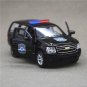 1:36 Chevrolet 2008 Corvette Tahoe black Car Alloy Diecast Toy Police Simulation