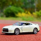 1:36 Nissan GT R Alloy Sports white Car Model Diecast Vehicles Toy Pull Back
