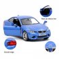 1:36 M2 Sports blue Car Alloy Diecast Model Toy With Pull Back Collection Toy