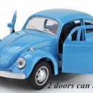 1:36 Volkswagen Beetle Classical 2 doors sky blue car Diecast Alloy Toy Pull Back