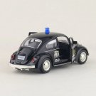1:36 Beetle 1967 Cop black Cars Toys Collectible Model Static Alloy Vintage