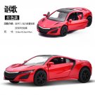 1:36 Acura 2017 alloy red car model Simulation Diecasts Vehicles collection Toy