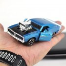 1: 36 Dodge Classic blue Car Alloy Model Jewelry Metal Return Ornaments Toy