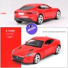 New 1:36 Jaguar F type Sports Car Red Toy Alloy Simulation Pull Back DieCast