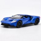 1:36 2017 Ford GT Alloy Sport blue Car Model Diecast High Simulation Metal Toy