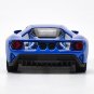 1:36 2017 Ford GT Alloy Sport blue Car Model Diecast High Simulation Metal Toy