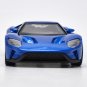 1:36 2017 Ford GT Alloy Sport blue Car Model Diecast High Simulation Metal Toy