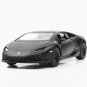1:36 Lamborghini Huracan Wheel Germany Bull Logo Super Sport Black Car Toy Metal
