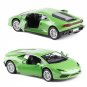 1:36 Lamborghini Huracan Wheel Germany Bull Logo Super Sport green Car Toy
